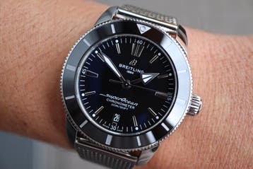 Horloge Breitling Herritage ll 07/2024 Full set, Goede staat, Staal, Staal, Breitling, Polshorloge