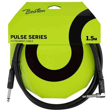 Boston GCP-15A Pulse Series instrumentkabel jack–haakse jack, Ophalen of Verzenden, Nieuw