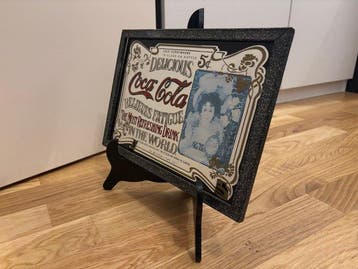 Wandspiegel (2) - Glas, Hout - Stijl: Art Nouveau, jaren, Antiek en Kunst