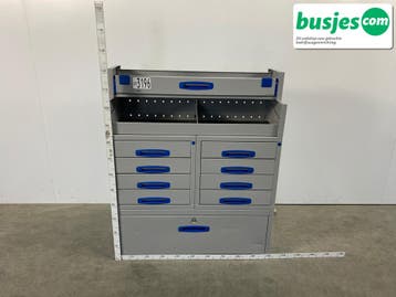 Sortimo alu bedrijfswagen inrichting 1010x350x1220mm (3196), Ophalen of Verzenden
