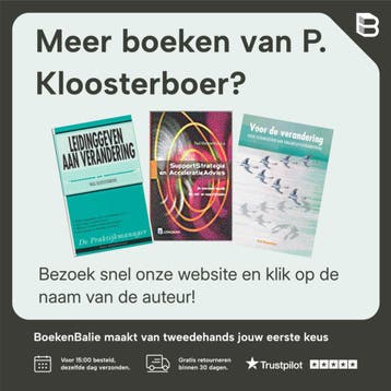 Voor de verandering - P. Kloosterboer 9789052614977, Verzenden, Gelezen, P. Kloosterboer