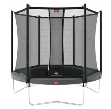 BERG trampoline Favorit 330 grijs + veiligheidsnet ACTIE, Ophalen of Verzenden, Nieuw