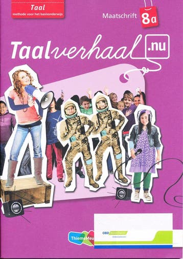 Taalverhaal Nu maatschrift Taal 8A (per stuk), Verzenden, Nieuw