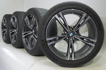 BMW M5 F90 M8 F90 F91 F92 705M 19 inch velgen Michelin Winte, 19 inch, Gebruikt, Velg(en), Winterbanden