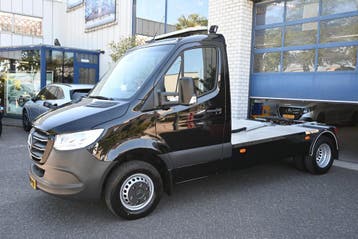 Zakelijke Lease |  Mercedes-Benz Sprinter 519 CDI 3.0 V6 BE, Automaat, Gebruikt, Euro 6, Zwart