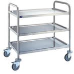 Wagen | RVS | 3 Schappen | 810x500x860(h)mm Mastro, Verzenden, Nieuw in verpakking