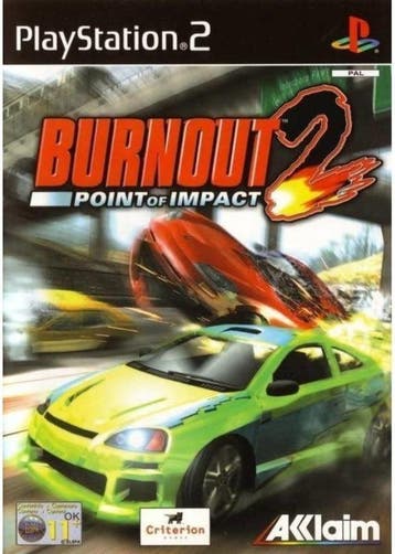 Burnout 2 Point of Impact (PS2 Games), Spelcomputers en Games, Ophalen of Verzenden, Zo goed als nieuw