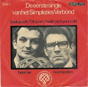 vinyl single 7 inch - Het Simplisties Verbond - De Eerste..., Verzenden, Zo goed als nieuw, 7 inch, Nederlandstalig