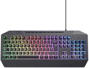 Trust GXT836 Evocx - Gaming Keyboard met Verlichting -, Computers en Software, Toetsenborden, Verzenden, Nieuw
