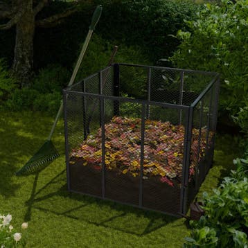 Bladkorf / Metalen compostbak / Tuincompostbak - Tuinafval -, Verzenden