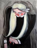 Yana Medow - The girl who knew No Reserve. Print on canvas, Antiek en Kunst