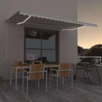 vidaXL Luifel automatisch met LED en windsensor 500x300 cm, Tuin en Terras, Zonneschermen, Verzenden, Nieuw