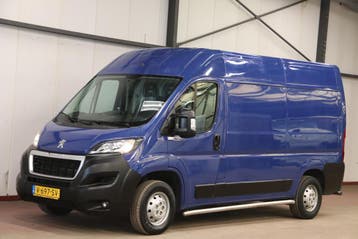 Peugeot Boxer 2.0 BlueHDI L2H2 ACHTERUITRIJCAMERA, Dealer onderhouden, Stof, Gebruikt, Blauw