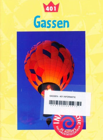 De Ruiters informatie 401 Gassen, Verzenden, Nieuw