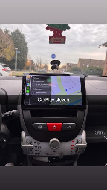 4GB Apple CarPlay Android Citroën c1 Peugeot 107 Toyota aygo, Ophalen of Verzenden, Nieuw