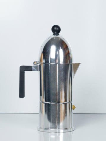 Alessi - Aldo Rossi - Koffiezetapparaat - La Cupola - 6, Antiek en Kunst