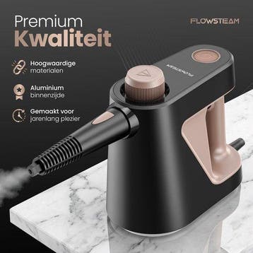 2dekans | FLOWSTEAM® 9-in-1 Handstoomreiniger -, Ophalen of Verzenden, Zo goed als nieuw