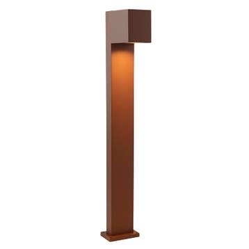 Moderne buitenlamp roestkleurig, Corella, IP54, Ophalen of Verzenden, Nieuw, Aluminium, Staande lamp