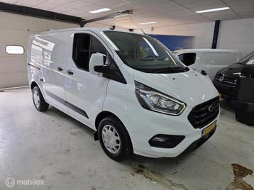 Zakelijke lease - Ford Transit Custom 300 2.0 TDCI L1H1, Gebruikt, Euro 6, Start-stop-systeem, Wit