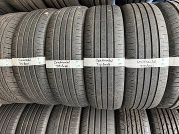 215-60-17 Continental Zomerbanden 5mm Incl Montage 215 60 17, Ophalen, 17 inch, Band(en), Personenwagen