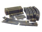 Fleischmann H0 - Modeltreinsporen (80) - 90 stuks messing, Nieuw