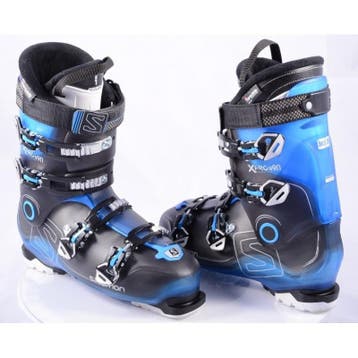 43 44 skischoenen SALOMON X PRO R90 BLACK/blue, oversized pi, Verzenden, Gebruikt, Salomon