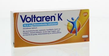 Voltaren K 12.5 mg UAD - 10 tabletten, Verzenden, Nieuw