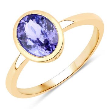 Zonder minimumprijs - Ring - 14 karaat Geel goud - 1.70ct., Nieuw