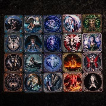 Anne Stokes Onderzetters Exclusief bij ons te koop 4,95 p.st, Ophalen of Verzenden, Nieuw
