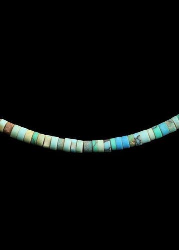 West-Aziatisch turkoois Kralenketting (Zonder minimumprijs)