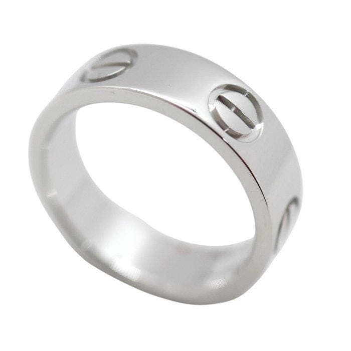 Cartier - Ring - Love - 18 karaat Witgoud, Sieraden, Tassen en Uiterlijk, Ringen