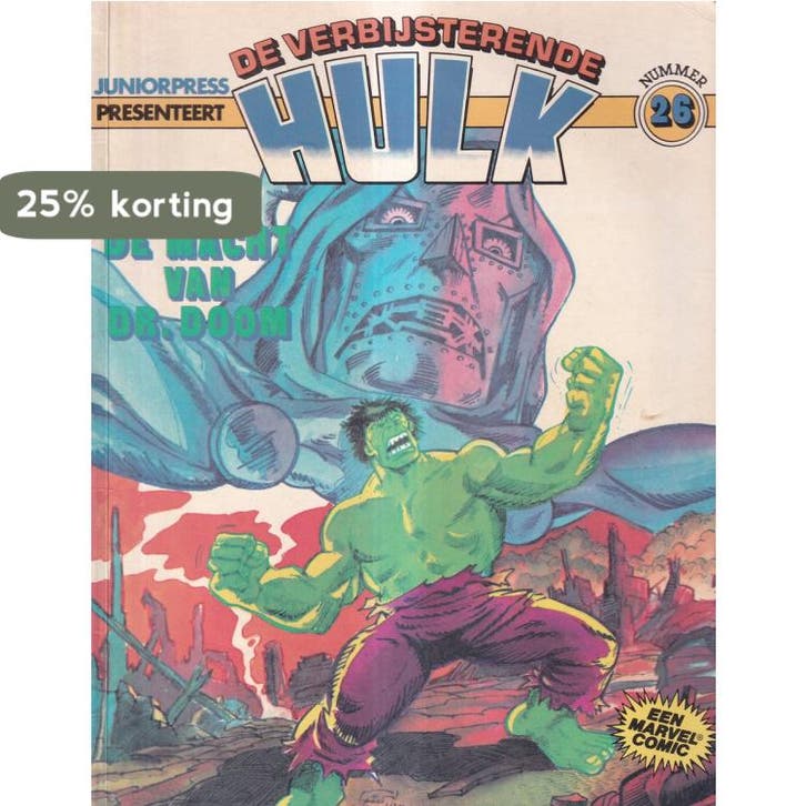 De macht van dr. Doom / De verbijsterende Hulk / 26, Boeken, Overige Boeken, Gelezen, Verzenden