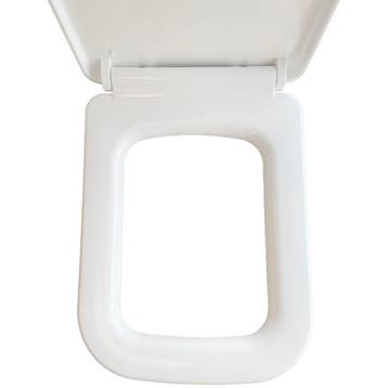 Wiesbaden Carré Toiletzitting - Softclose en Quick Release -, Ophalen of Verzenden, Nieuw