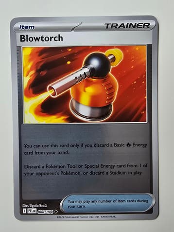 BLOWTORCH (PHANTASMAL FLAMES 086/094) (REVERSE HOLO), Verzenden, Gebruikt