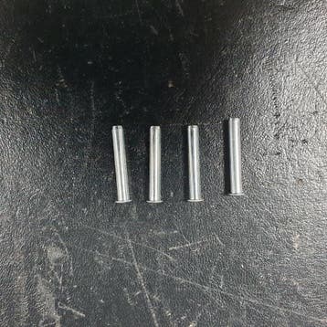 4x Lundia metalen schappendragers, plankendragers, legbordha, Ophalen of Verzenden, Nieuw
