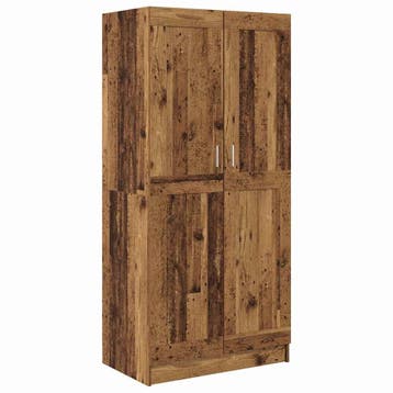 vidaXL Kledingkast Oudhout 82,5 x 51,5 x 180 cm Bewerkt hout, Verzenden, Nieuw