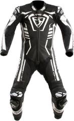 MUGENRACE Predator Zwart Wit Geperforeerd 1-Delig Motorpak, Motoren, Kleding | Motorkleding, Nieuw met kaartje, Overall, MUGENRACE
