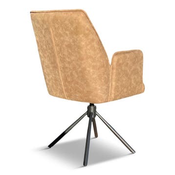 Eetkamerstoel Utah Misty Light Brown, Huis en Inrichting, Stoelen, Ophalen of Verzenden, Nieuw