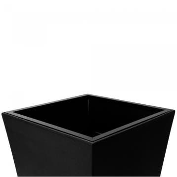 Tafel Conic Inzetbak | Zwart | 25 x 67 x 67 cm, Verzenden, Nieuw in verpakking
