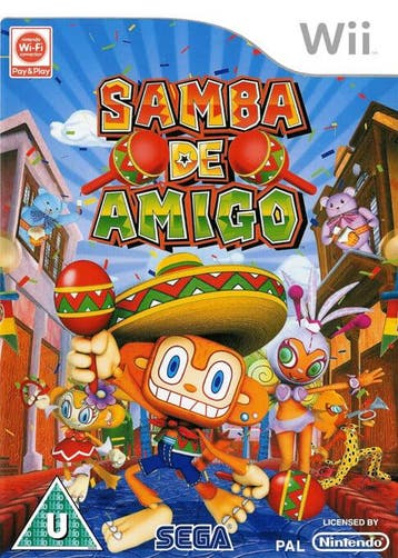 Samba De Amigo (German) [Wii], Ophalen of Verzenden, Zo goed als nieuw