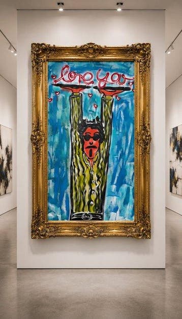 Timo Wedell - Serving Love - XXL - Hommage Basquiat