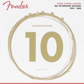 Fender F-880XL Coated 80/20 Bronze Akoestische Gitaar Snaren, Ophalen of Verzenden, Nieuw