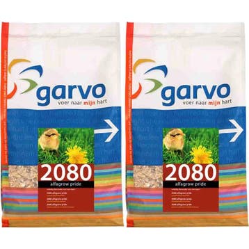 2x Garvo Vogelvoer Alfagrow Pride 4 kg, Verzenden, Nieuw, Overige typen