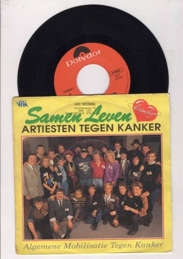 Artiesten Tegen Kanker – Samen Leven / Samen Leven (1-7-Vin, Ophalen of Verzenden, Nieuw in verpakking