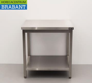 HCB RVS Werktafel Tafel Premium-line 80 x 70 x 85 cm Horeca, Ophalen of Verzenden, Nieuw in verpakking