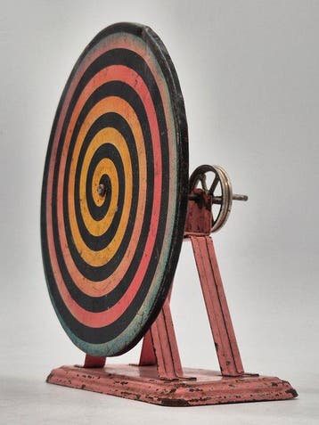 Doll & Cie - Speelgoed Optische Täuschung / Spiralscheibe –