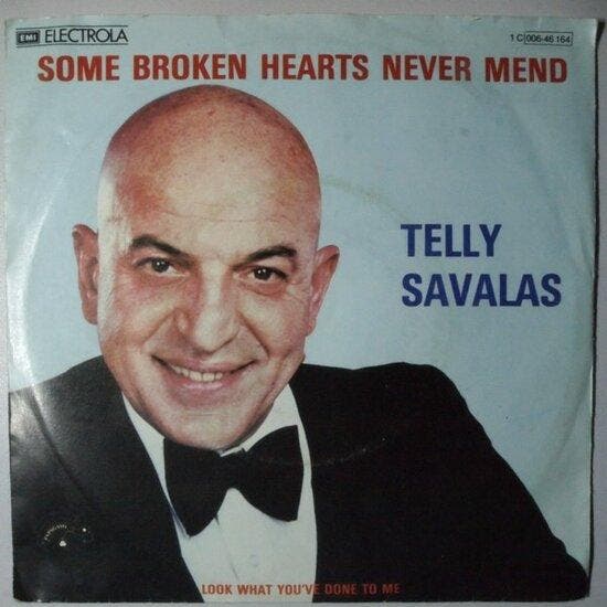 Telly Savalas - Some broken hearts never mend - Single, Cd's en Dvd's, Vinyl Singles, Verzenden