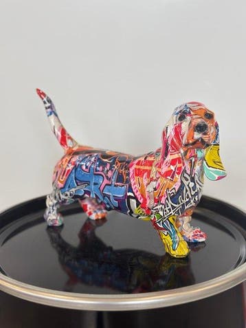Rob VanMore - VANMORE Street Art Puppy, Antiek en Kunst