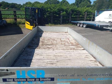 Hapert 4x1.8 2000kg plateauwagen, Auto diversen, Ophalen of Verzenden, Gebruikt