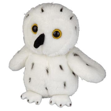 Sneeuwuil knuffel - pluche - 15 cm - vogel - dierencadeau, Verzenden, Nieuw
